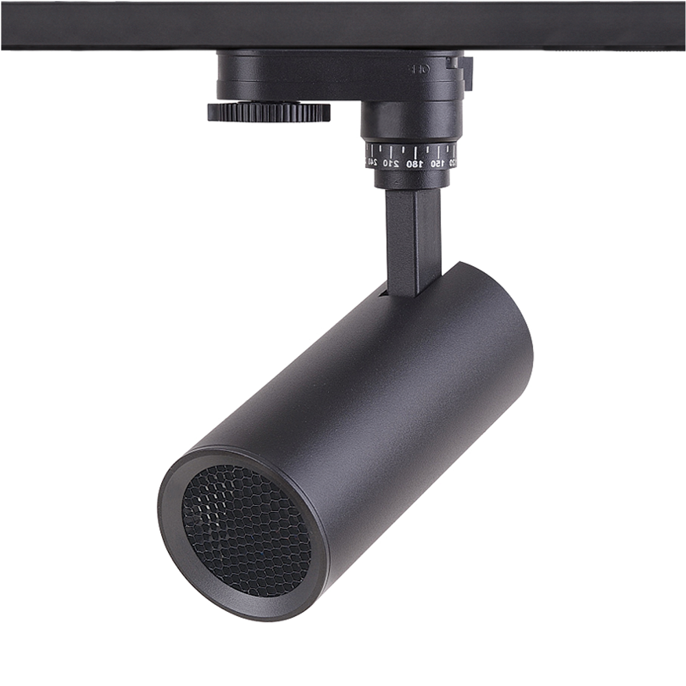 Трековый светильник WOLTA WTL-GU10/01B под лампу GU10 Черный