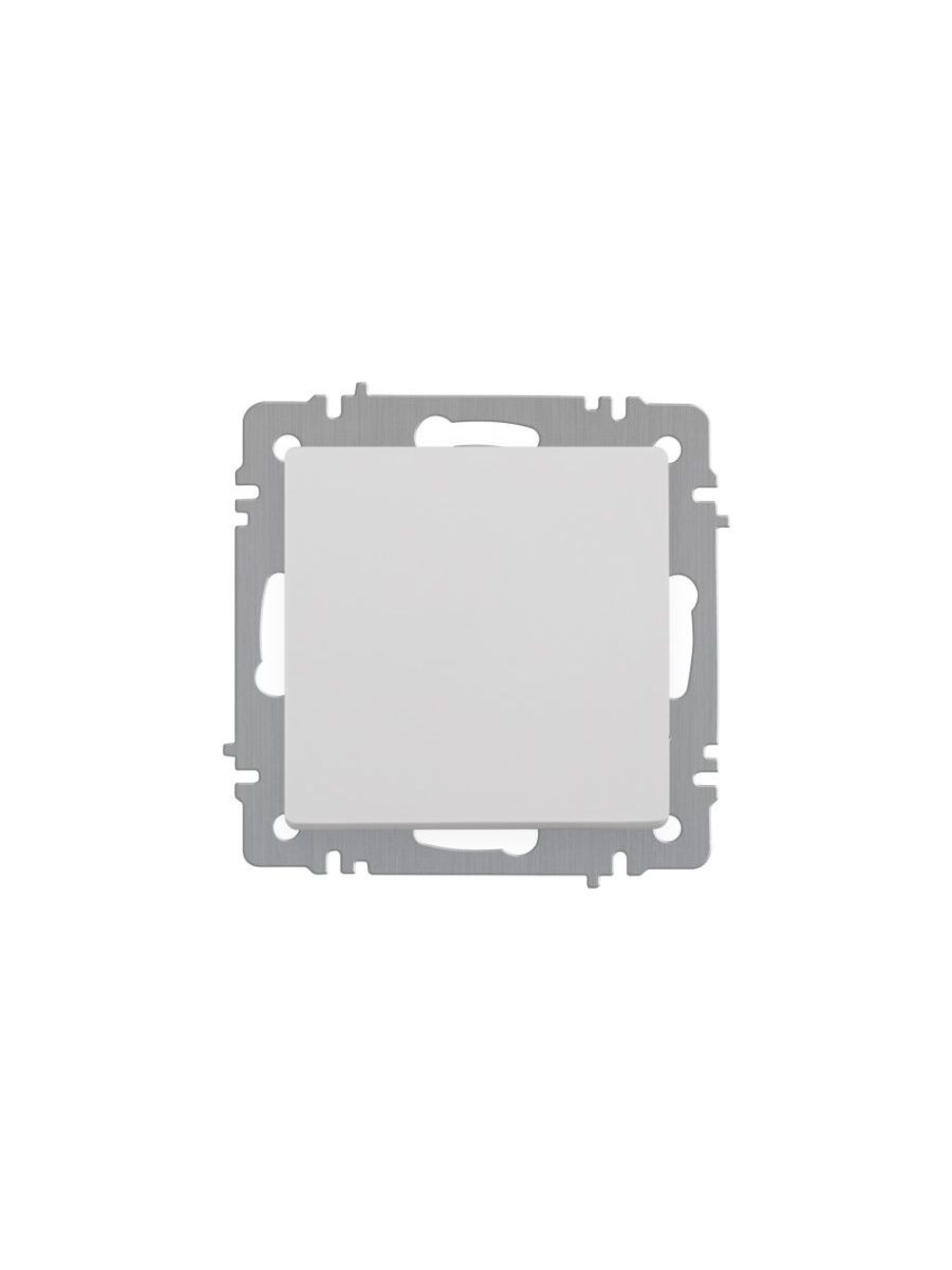 Выключатель 1-кл. СП Accent 6-101-01 10А IP20 250В AL/CU бел. Intro Б0063469