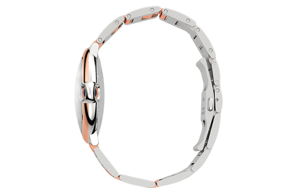 CARTIER Blue Balloon Collection Automatic Mechanical Movement 30m Water Resistance Men"s Watch Silver Dial