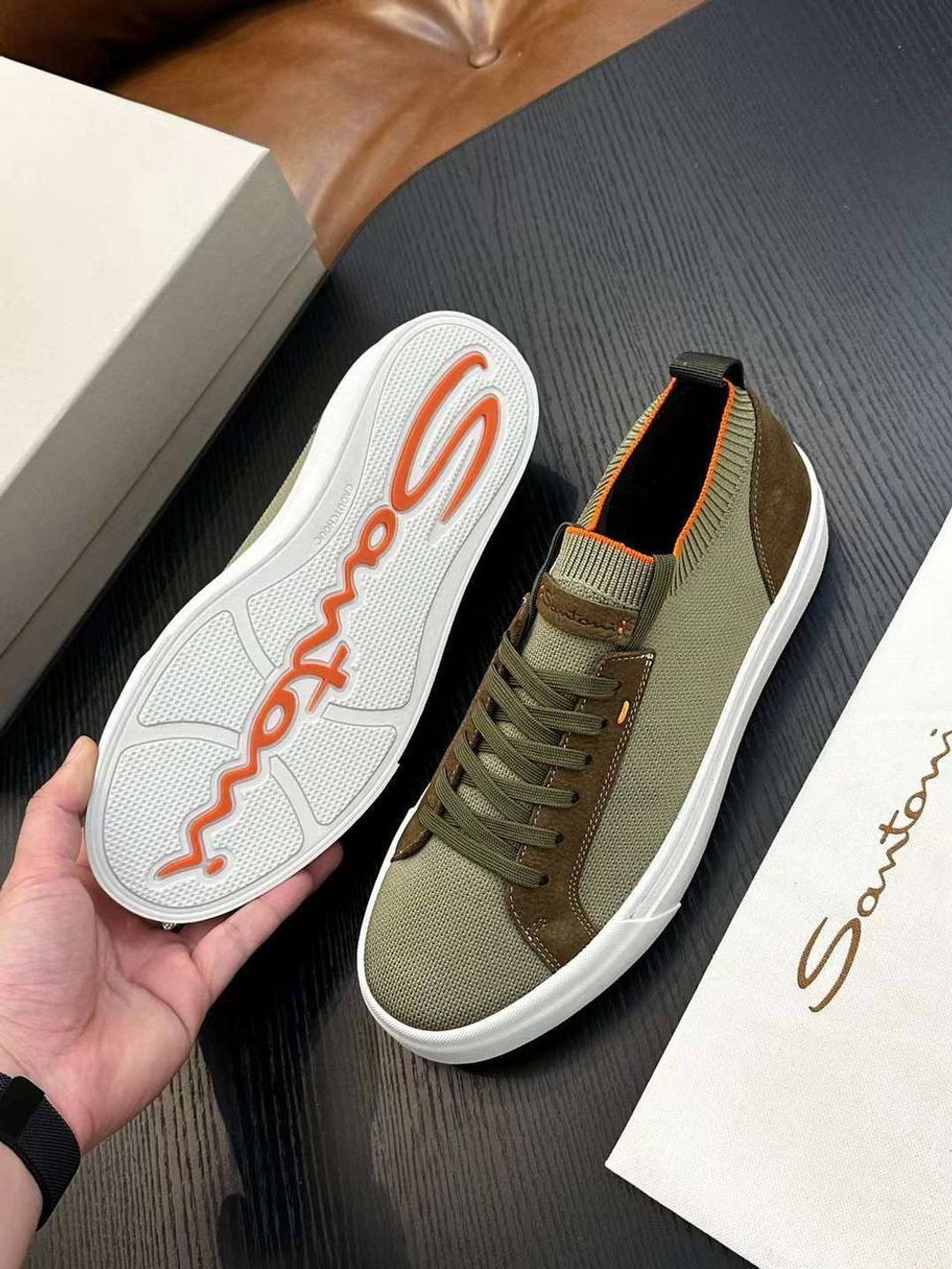 Кеды Santoni