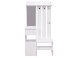 Прихожая ПР-17 белый