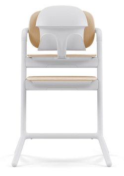 Стульчик для кормления Cybex Lemo 4 в 1 с мягкими чехлами Comfort Inlay Sand White/Suede Grey