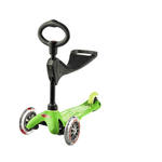 Самокат Mini Micro Deluxe 3 в 1 зеленый Дисконт