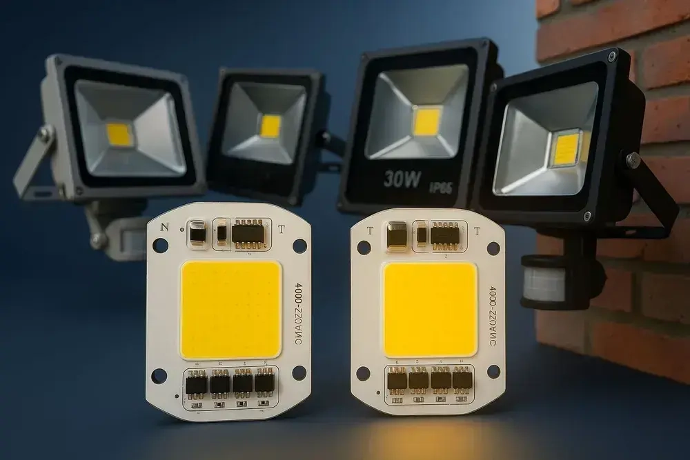 Светодиодная матрица 50 Вт, Холодный белый, 2 шт