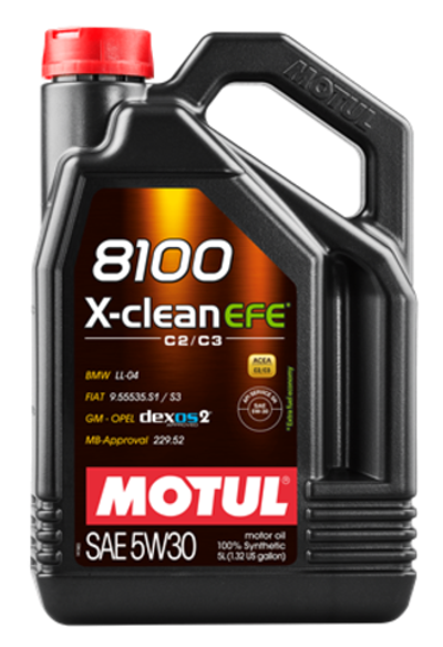 MOTUL 8100 X-CLEAN EFE 5W30 (4л) VN синтетическое моторное масло
