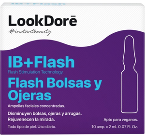 LookDore LOOK DORE IB FLASH AMPOULES FLASH EYES концентрированная сыворотка в ампулах для контура век 10х2мл