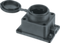 Колодка Navigator 1 гнездо с заземлением IP44 каучук + поликарбонат черная 29248