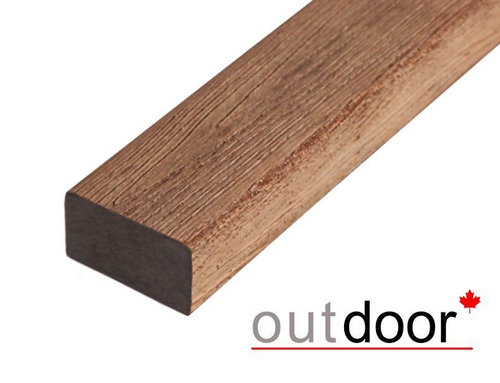 Профиль для скамеек ДПК Outdoor 57*32*4000 мм. полнотелый STORM дуб