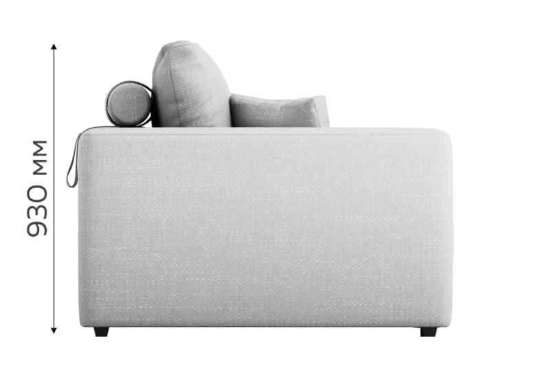 Прямой диван-кровать Оскар 3 трехмодульный