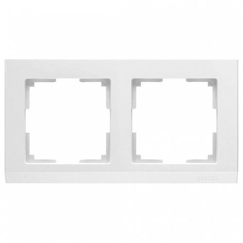 Рамка на 2 поста Werkel Stark WL04-Frame-02-white