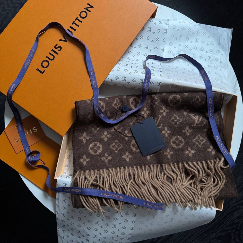 Шарф кашемировый Louis Vuitton
