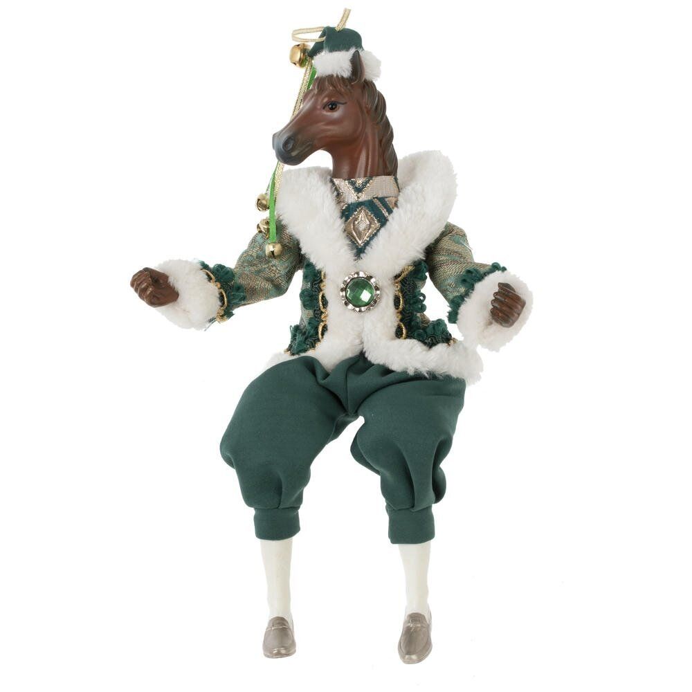 GAEM Игрушка набивная подвес "Лошадь", L17 W8 H36/22 см