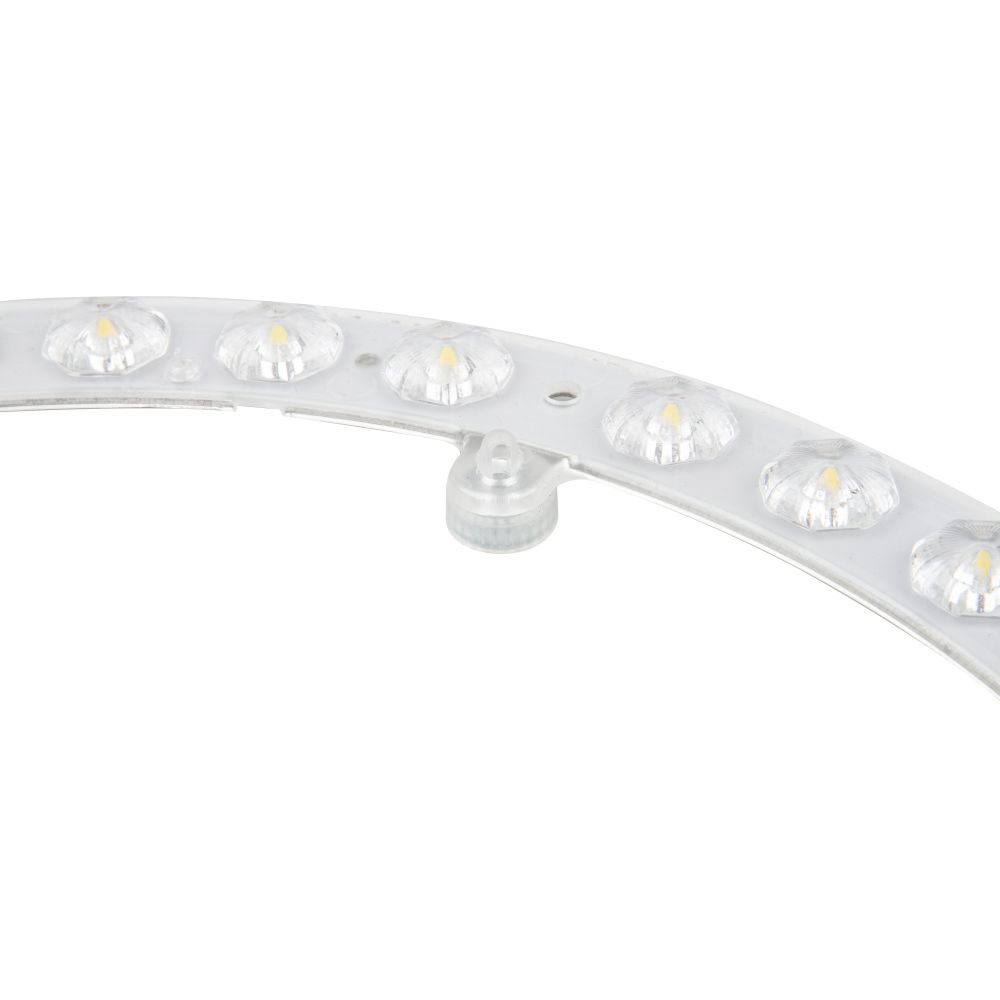 ULE-Q930-42W-4000K IP40 CLEAR Светильник-модуль светодиодный с драйвером. 220В. диаметр 265мм. Белый свет 4000K. Угол 180градусов. TM Volpe