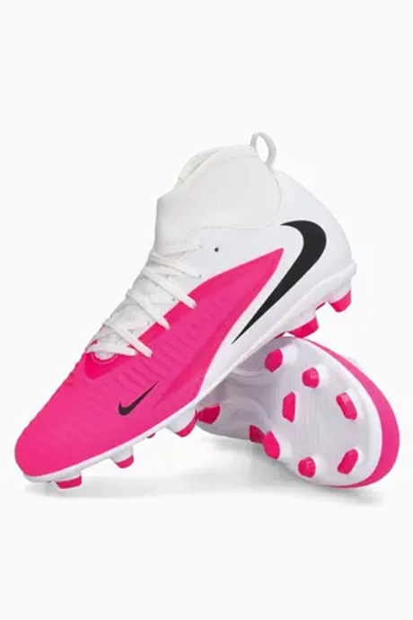 Бутсы Nike Phantom 6 High Club FG/MG - розовый