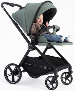 Детская коляска Rant Moss 3 в 1 с автокреслом Rant Cruise Black Green