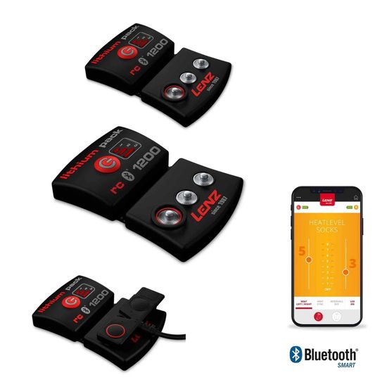 Носки с подогревов LENZ rcB 1800 (USB)