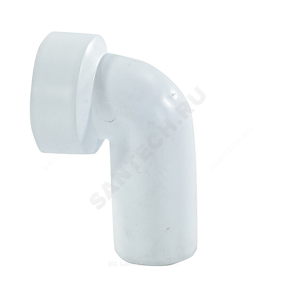 Отвод PP-H сифонный бесшумный белый RAUPIANO PLUS Дн 50х50х90гр б/нап Rehau 11214441001