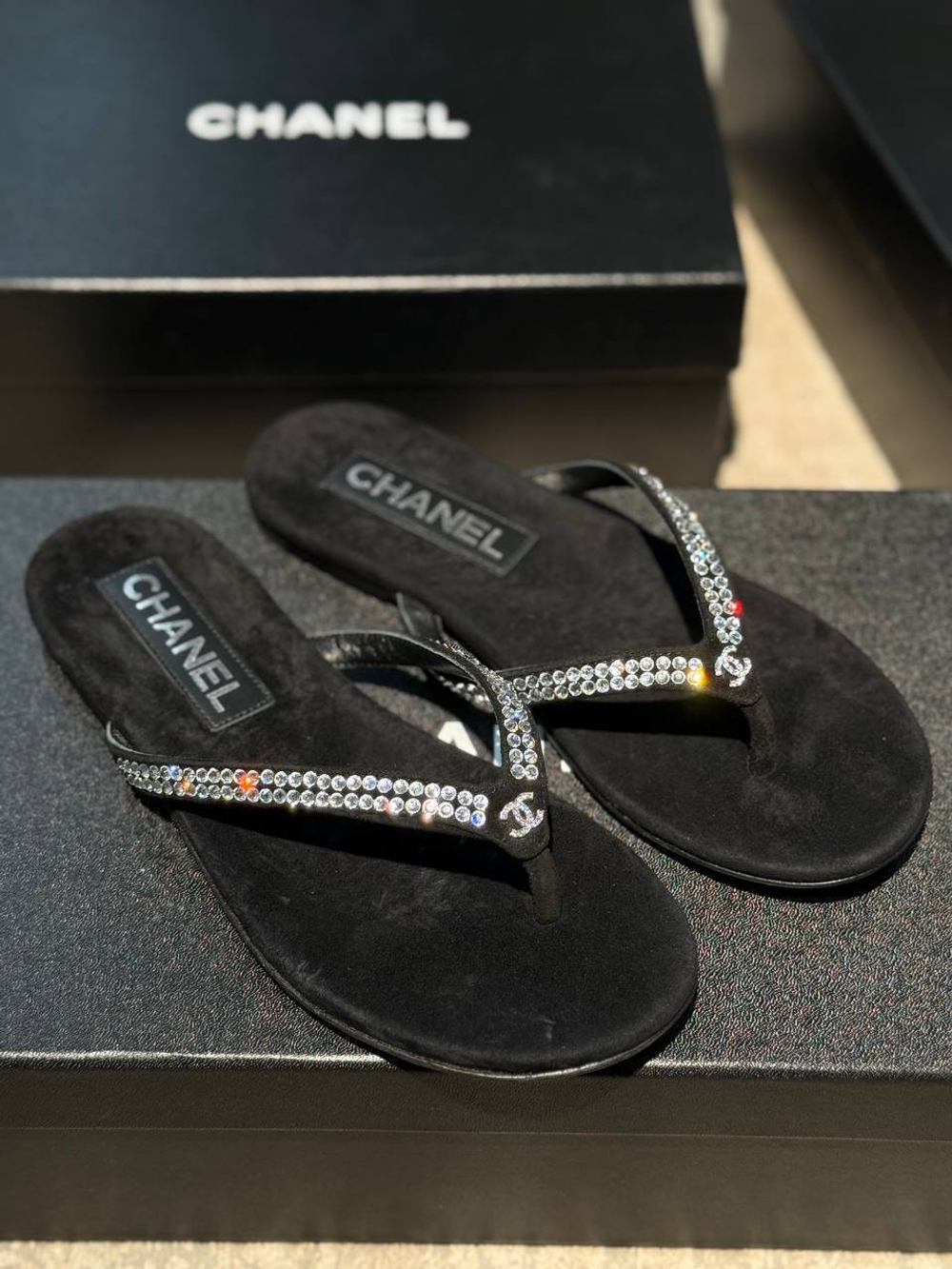 Шлепанцы CHANEL