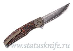 Нож Taugo ZDP189 laminated CF Red Андрей Егурновфотография - 4