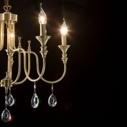 Citilux Рига CL437153 Люстра подвесная Бронза