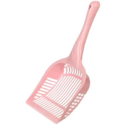 Совок для кошачьего туалета «ДОНКОТТИКО», цвет бежево-розовый, 33*15,5см (лейбл)