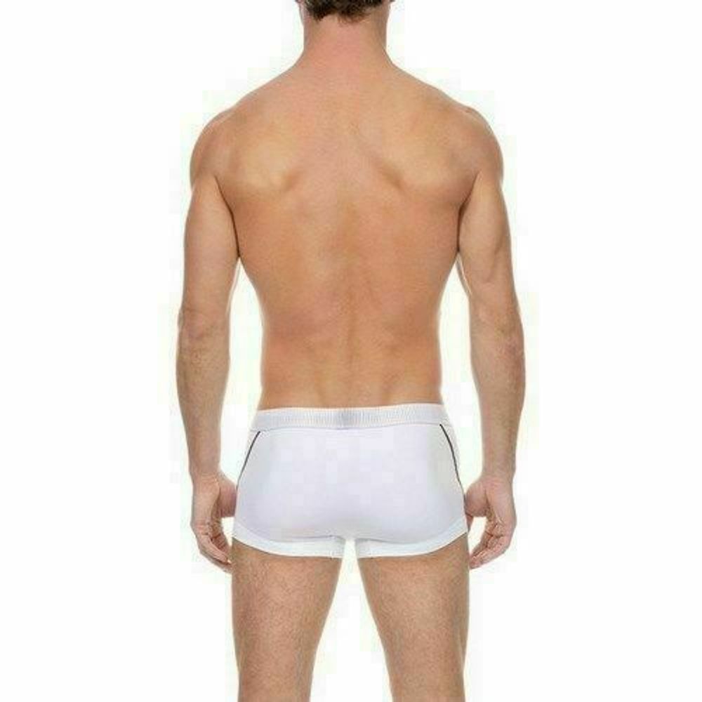 Мужские трусы Боксеры белые 2xist oblique stripes Boxer white