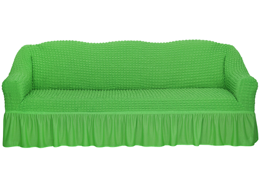 Чехол Стандарт на 3-х местный диван, цвет Фисташковый