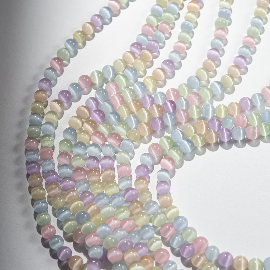 Селенит "Конфетки" (имитация), шар, 7,8мм