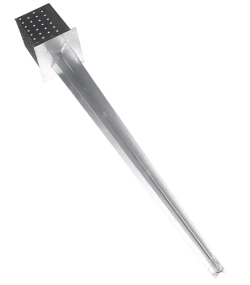 100мм/ 4шт/Крепеж для стоек в землю/Основание колонны/Забивное основание для столба ks 101/4шт.