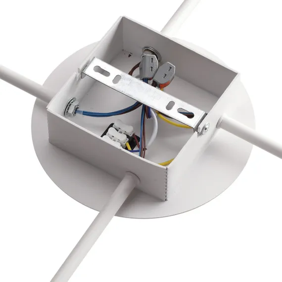 8235/12C COMFI LN25 200 белый, металл Люстра потолочная LED GX53 12*12W 220V GARETA