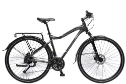 Велосипед MTB Stroller-X(Al6061,колесо700с,пер/зад покр40C, 27скоростейShimano Acera, вилкаRST Neon,тормозаTektro, седлоVelo,рост до175см,серо-корич.) Forsage-вело FB28003(483)
