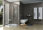 Душевой уголок Ravak Pivot PSKK3 100x100 376AAC00Z1 профиль Хром стекло Transparent