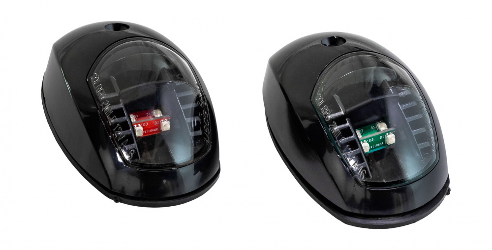 Комплект огней ходовых LED (зелёный/красный)