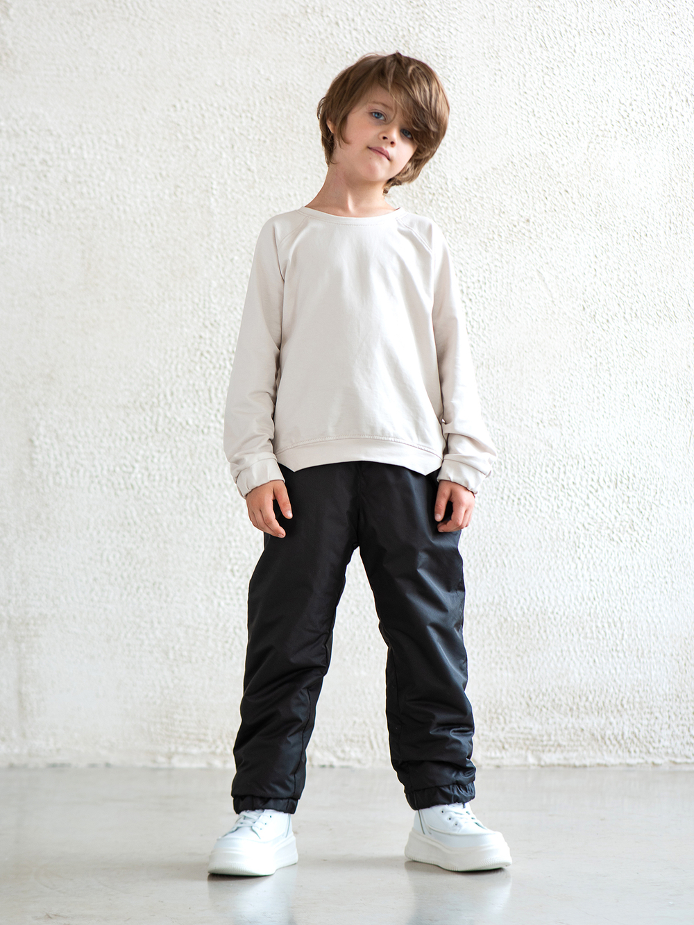 Утеплённые брюки чёрные NEW (размеры от 3 до 12 лет)