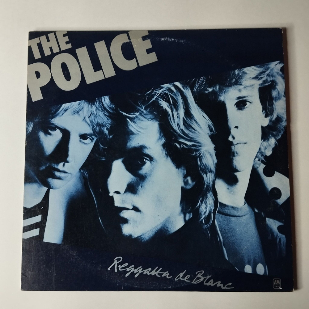 Винтажная виниловая пластинка LP The Police Reggatta De Blanc (USA 1979) Does Everyone Stare