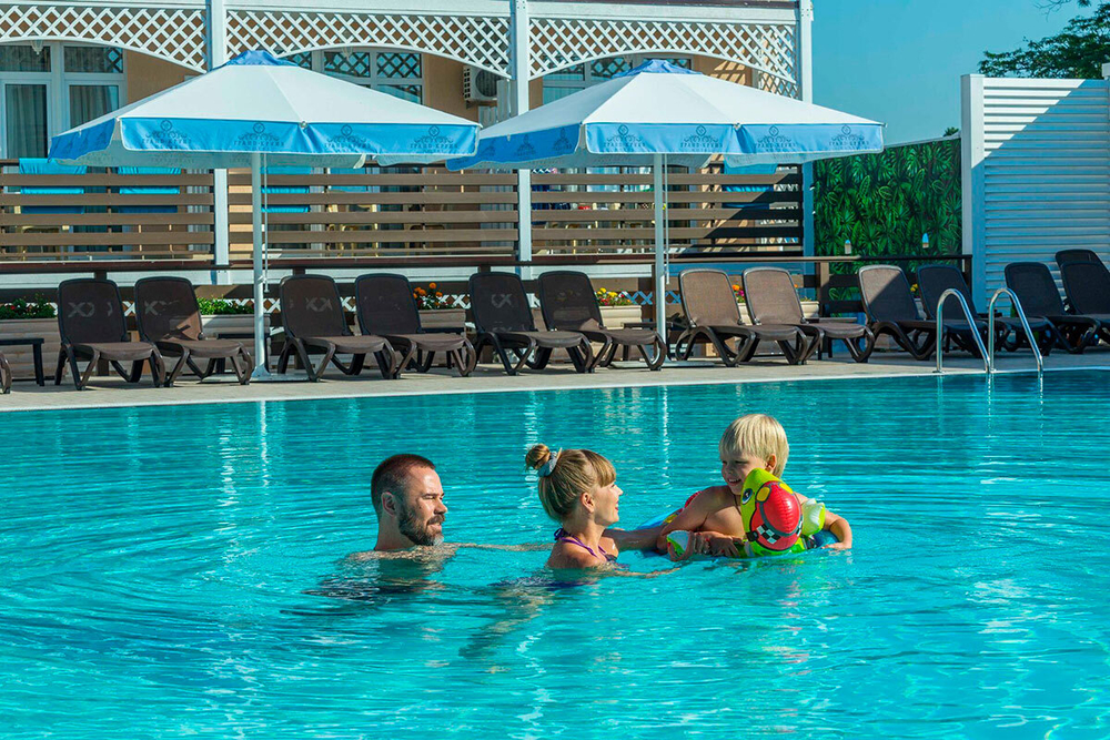 Шезлонг Nardi Omega без подлокотников, коричневый-кофе