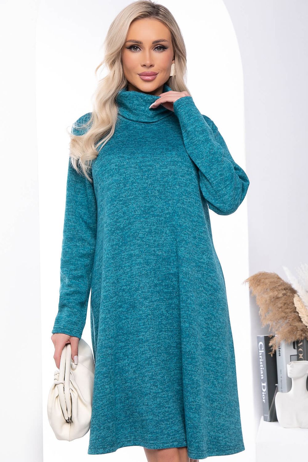 Платье "Миледи" (морская волна) П8024 LT Collection (Акция)