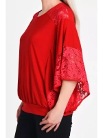 Блузка с кружевом