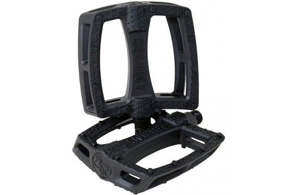 Педали Fantastic Plastic Pedals 9/16" - Nylon/Fibre Mix, цвет черный, арт. I19-910 COLONY