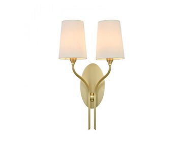 Бра 2*E14 3554/A brass латунь SARA Newport