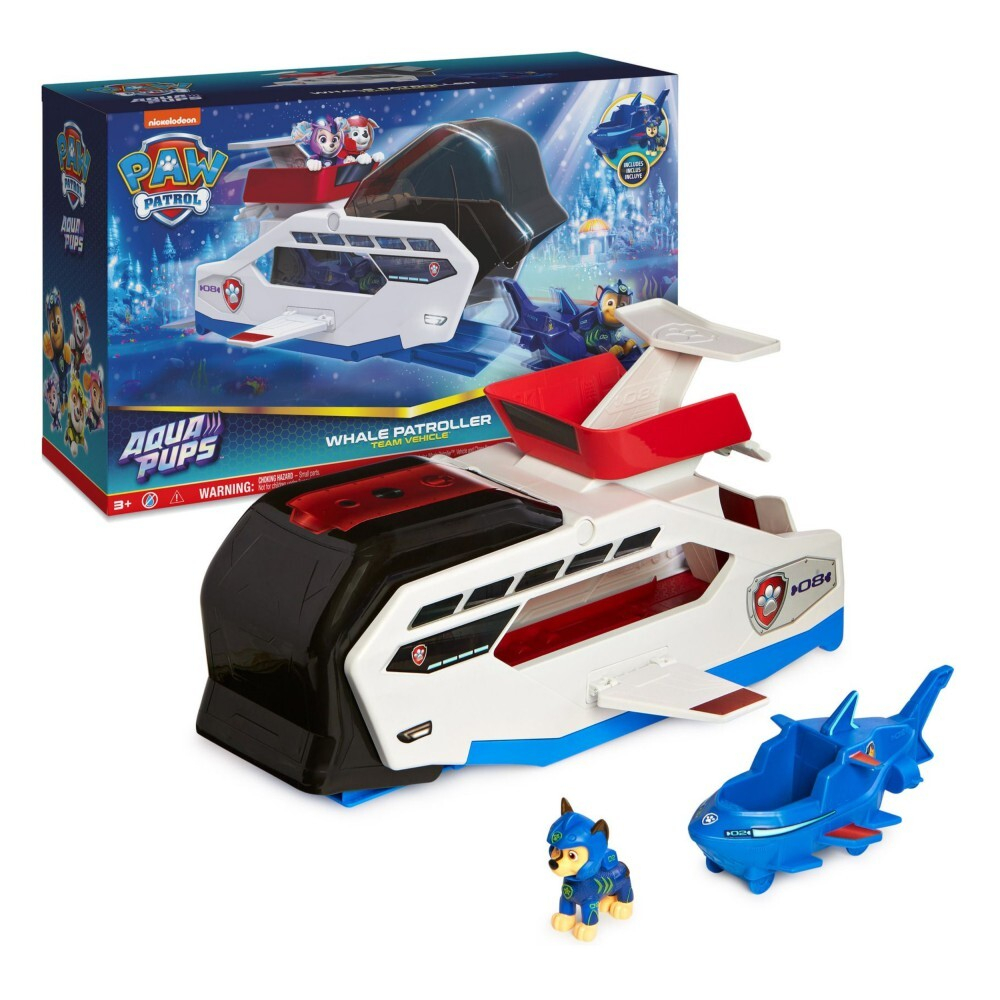PAW Patrol — Китовый патруль Aqua Pups + фигурка погони + автомобиль 20139113 / артикул   17777 6065308 20139113  / GTIN 778988436264