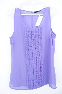 Топ Incity романтичный, с рюшами 42 размер