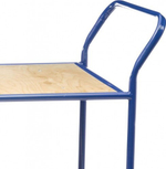 Тележка платформенная СТЕЛЛА-ТЕХНИК КП-2 2-х ярусная, 500х800мм КП-2-Ф-5-8-160-К