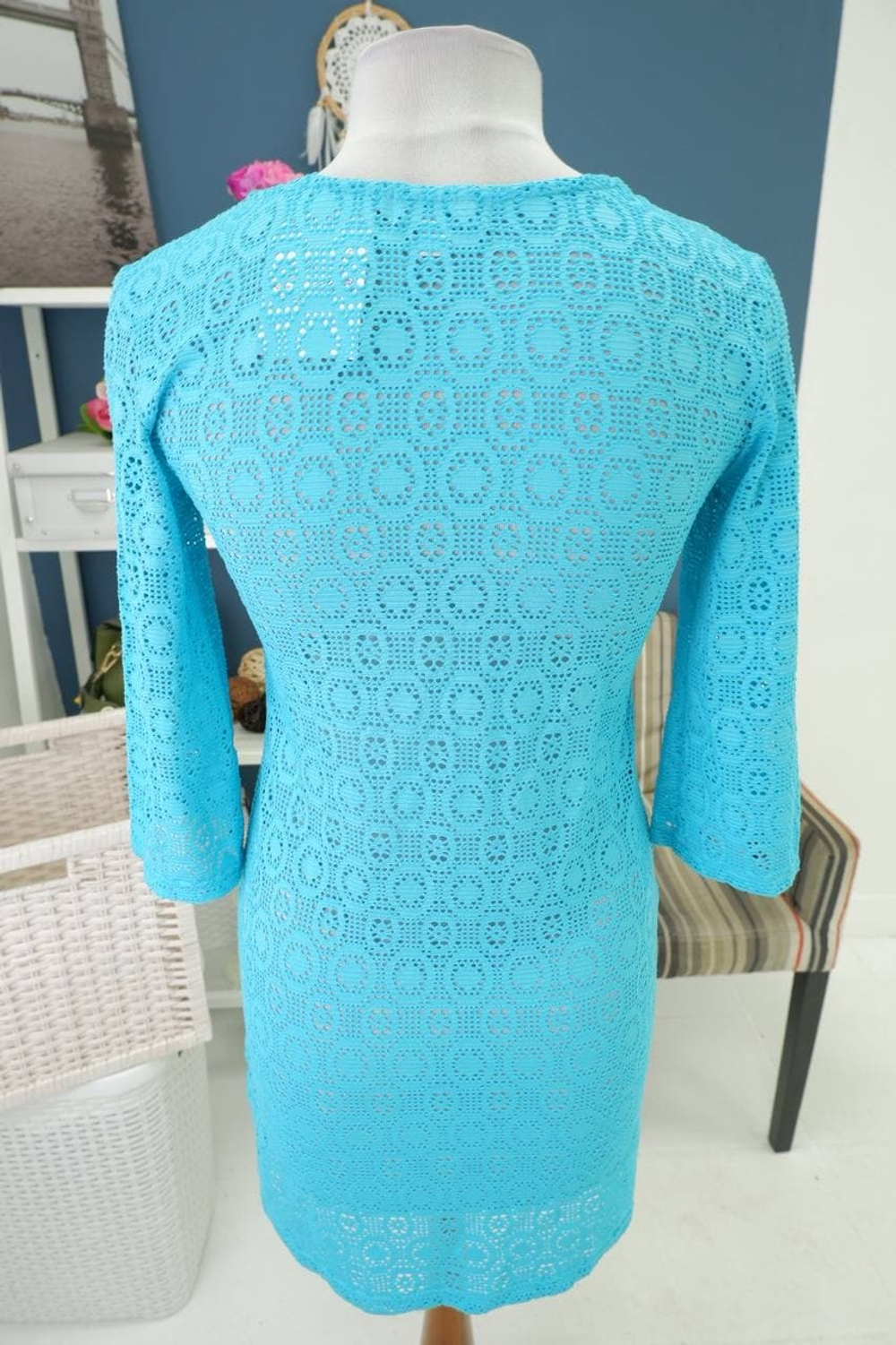 Платье Termit бирюзовое 44 размер