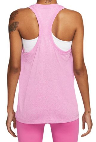 Женский топ теннисный Nike Dri-Fit Racerback Tank - active fuchsia/pure/white