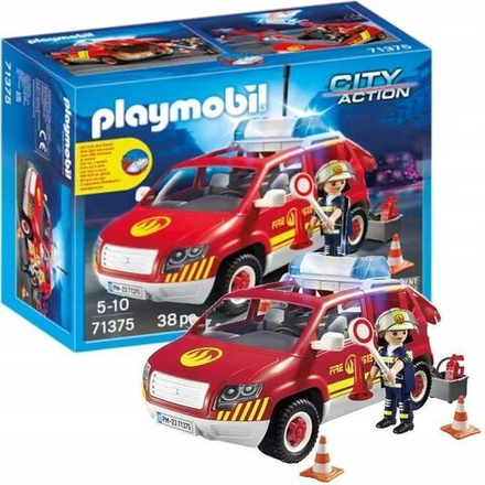 Конструктор Playmobil City Action - Автомобиль начальника пожарной охраны- Плеймобиль Сити 71375