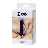 Анальный рельефный вибратор ToDo Condal (Ø 2,9 см)