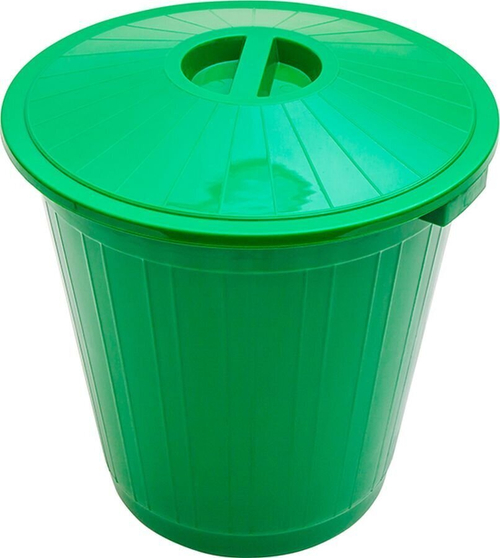 Бак пласт 75л с крышкой М