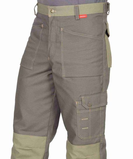 Брюки "Сириус-Вест-Ворк" (т.оливый/с.оливковый)