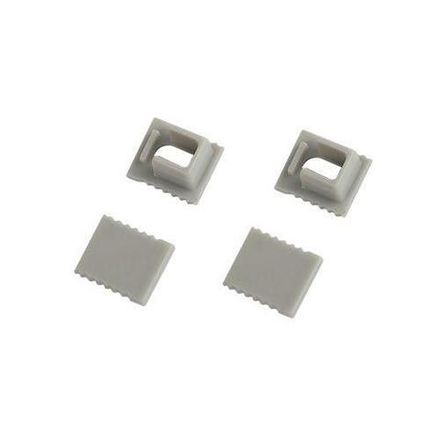 Набор заглушек 0709-3 для профиля 0709 2шт глухие 2шт с отверстием Эра Б0062825